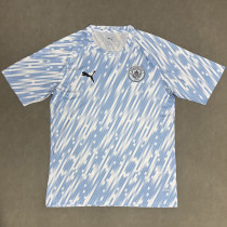 25-26 Man City Blue White Training shirts