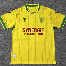 25-26 Nantes Home Fans Soccer Jersey