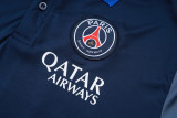 25-26 PSG Royal blue Short shirts and Long trousers Suit #C2569
