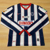 2009-2010 Monterrey Home Long Sleeve Retro Soccer Jersey (长袖)