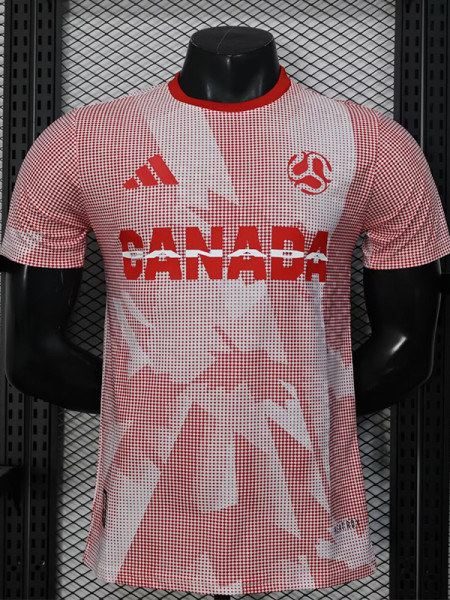 2026 Canada World Cup Culture Promotion Red Player Version Training shirts