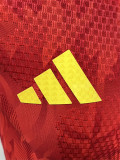 26-27 Belgium Home Long Sleeve Player Version Soccer Jersey (长袖球员)