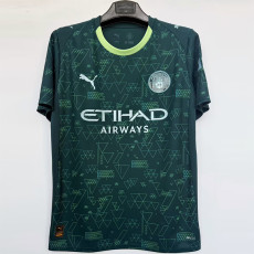 25-26 Man City Fourth 1:1 Fans Soccer Jersey