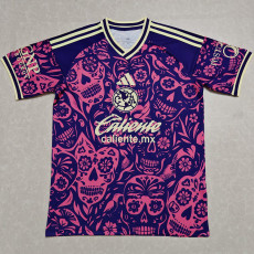 25-26 Club America Purple Halloween Fans Soccer Jersey