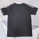 2025 AD Black Casual T-Shirt (三叶AD)