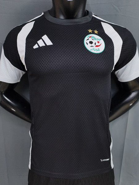 26-27 Algeria Black Player Version Training shirts (白边)