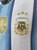 26-27 Argentina Home Long Sleeve Player Version Soccer Jersey (长袖球员)