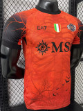25-26 Napoli Halloween Orange Player Version Soccer Jersey