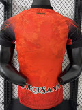 25-26 Napoli Halloween Orange Player Version Soccer Jersey