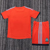 2011-2012 Marseille Away Kids Retro Soccer Jersey