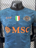 25-26 Napoli Halloween Blue Player Version Soccer Jersey
