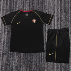 2006 Portugal Away Kids Retro Soccer Jersey