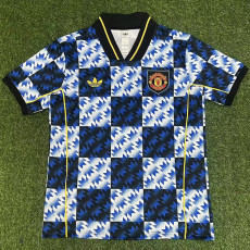 25-26 Man Utd Blue Grey Special Edition Fans Training shirts