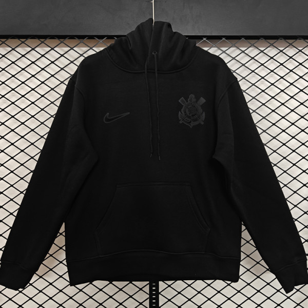 25-26 Corinthians Black Hoody 黑色(黑标加绒)
