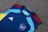 25-26 ARS Fancy blue Tank top and shorts suit #D25218