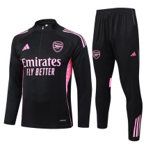 25-26 ARS Black Half Pull Tracksuit #B25116(半拉链)