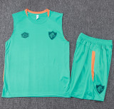 25-26 Fluminense Green Tank top and shorts suit #D25217