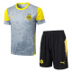 25-26 Dortmund Light gray Training Short Suit #D25212
