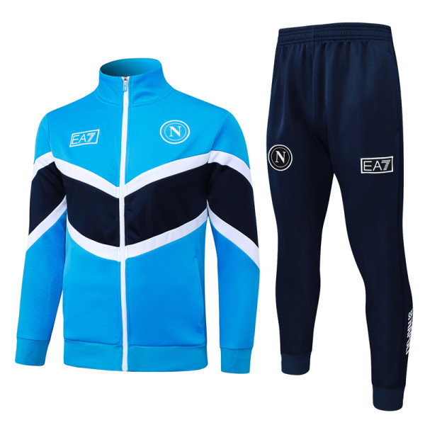 25-26 Napoli Lake blue Jacket Tracksuit #A2599