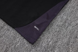 25-26 Man City Black Tank top and shorts suit #D25229