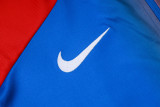 25-26 PSG Blue Red Half Pull Tracksuit # B25118(半拉链)