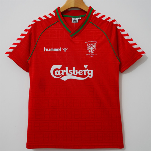 1988-1989 Wimbledon FC Away Retro Soccer Jersey
