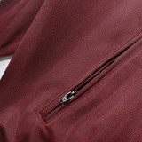 2025 Ad Oasis Brown Red Jacket #单夹克
