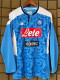 2019-2020 Napoli Home Long Sleeve Retro Soccer Jersey (长袖)