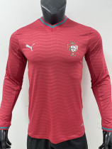 26-27 Portugal Home Long Sleeve Player Version Soccer Jersey (长袖球员)