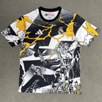25-26 RMA White Black Joint Edition Training Shirts (漫威)