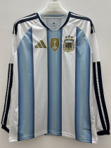 26-27 Argentina Home Long Sleeve Soccer Jersey (长袖)