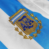 1998 Argentina Home Retro Soccer Jersey