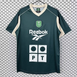 2000-2001 Sporting Lisbon Dark Green Retro Training shirts
