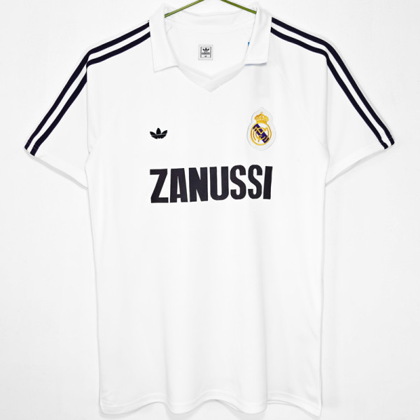 1984-1985 RMA Home Retro Soccer Jersey