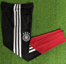 25-26 Germany Black Training Long Pants (Have Pocket)