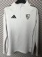 25-26 Sevilla White Half Pull Sportswear Top #半拉上衣