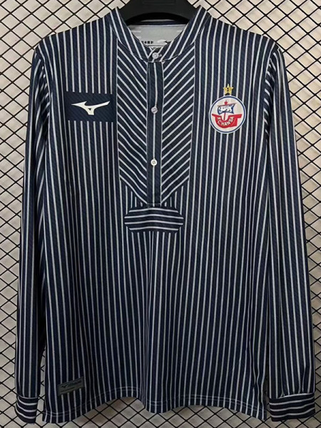 25-26 Hansa Rostock 60th Anniversary Long Sleeve Soccer Jersey (长袖)