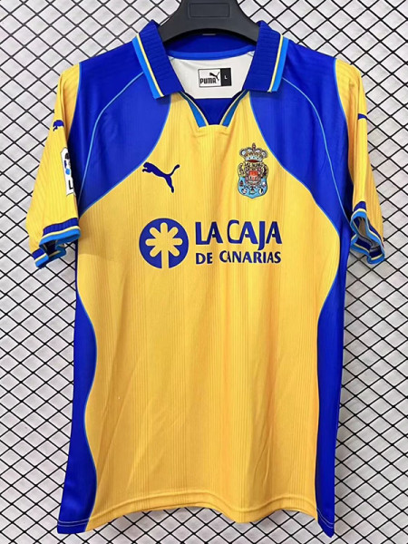 2000-2001 Las Palmas Home Retro Soccer Jersey (带章)