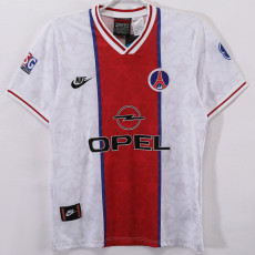 1995-1996 PSG Paris Away Retro Soccer Jersey