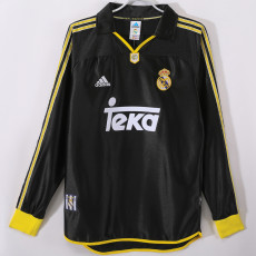 2000-2001 RMA Away Long Sleeve Retro Soccer Jersey (长袖)