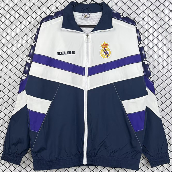 1994-1997 RMA White Black Retro Windbreaker