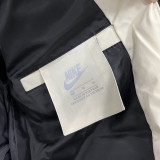 25-26 XD9901 NK Black White Hooded Cotton Coat #棉衣