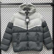 25-26 LT871 NK Gray Hooded Cotton Coat #棉衣