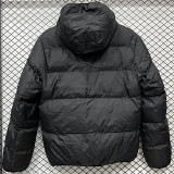 25-26 CV003 PSG Jordan Black Hooded Cotton Coat #棉衣