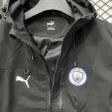 25-26 Man City Black Outdoor Jackets #Y017冲锋衣