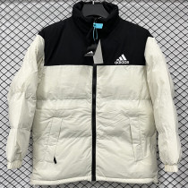 25-26 X9001 AD Black White Hooded Cotton Coat #棉衣