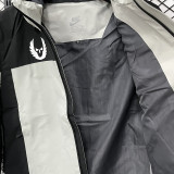 2025 NK Oregon Black Gray Outdoor Jackets # F711冲锋衣