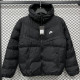 25-26 LT871 NK Black Hooded Cotton Coat #棉衣