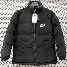 25-26 X9002 NK Black Hooded Cotton Coat #棉衣