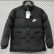 25-26 X9002 NK Black Hooded Cotton Coat #棉衣